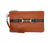 Tucker Tweed Leather Handbags Chestnut/Black The Wellington Wristlet