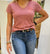 Tucker Tweed Apparel  Tucker Tweed Equestrian Signature V Neck Top